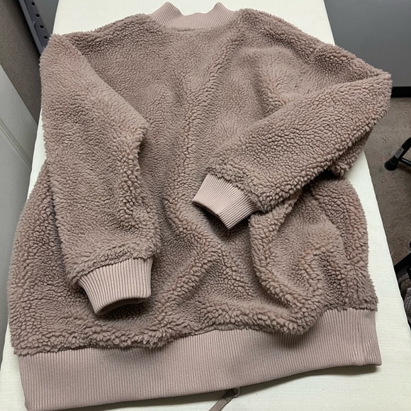 Fabletics M teddy oversized bomber jacket - Picture 8 of 12